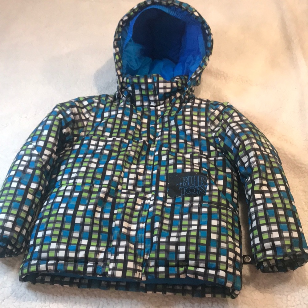 Burton boys youth size 5 puffer coat